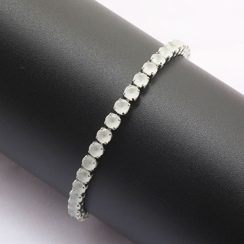 European and American Men's Hip Hop Bracelet Wholesale Cross-Border Sold Jewelry Amazon EBay Hot Sale Micro Inlaid Zircon Bracelet for Women
