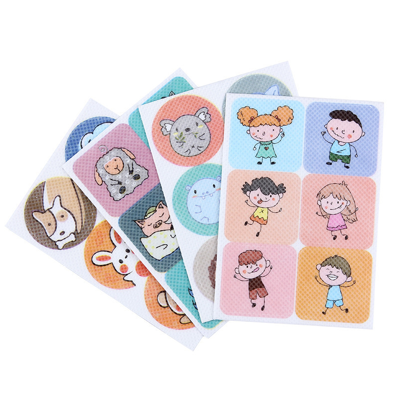 Factory Direct Sales Cartoon Mosquito Repellent Patch 36 Pieces Pack Organic Essence Oil Anti-Mosquito Plaster Children Outdoor Anti-Mosquito Bracelet T