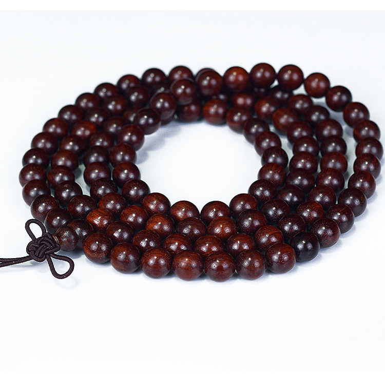 Zambia Pterocarpus Santalinus Bracelet 108 Bracelets Red Sandalwood Venus Old High Density Buddha Beads Wooden Cultural Artifact Beads Zambia Pterocarpus Santalinus Bracelet 108 Bracelets Red Sandalwood Venus Old High Density Buddha Beads Wooden Cultural Artifact Beads