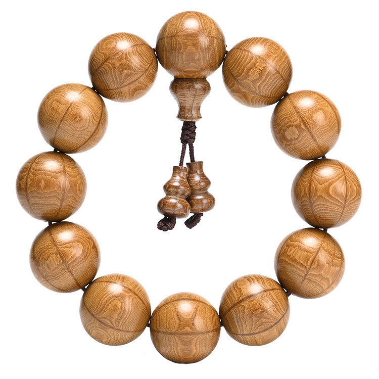 Wutai Mountain Abelia Old Materials Bracelet 20mm Dragon Beard Vine Dragonwood Buddha Beads Men&#039;s and Women&#039;s Six-Way 108 Bracelet