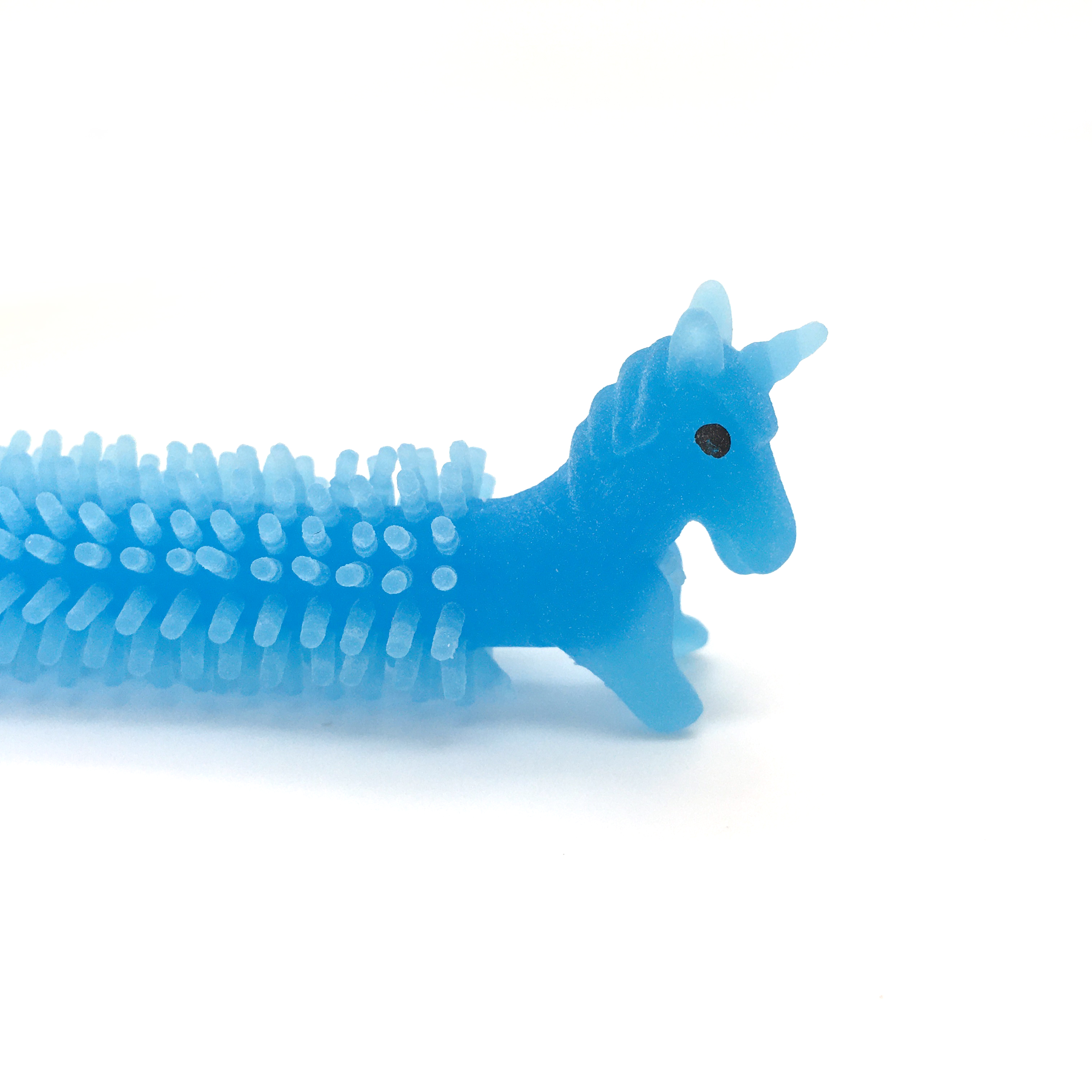 Cross-Border Hot Selling Cartoon Cute Pet Animal One-Horned Lala Bracelet TPR Vent Lamian Noodles Luminous Bracelet