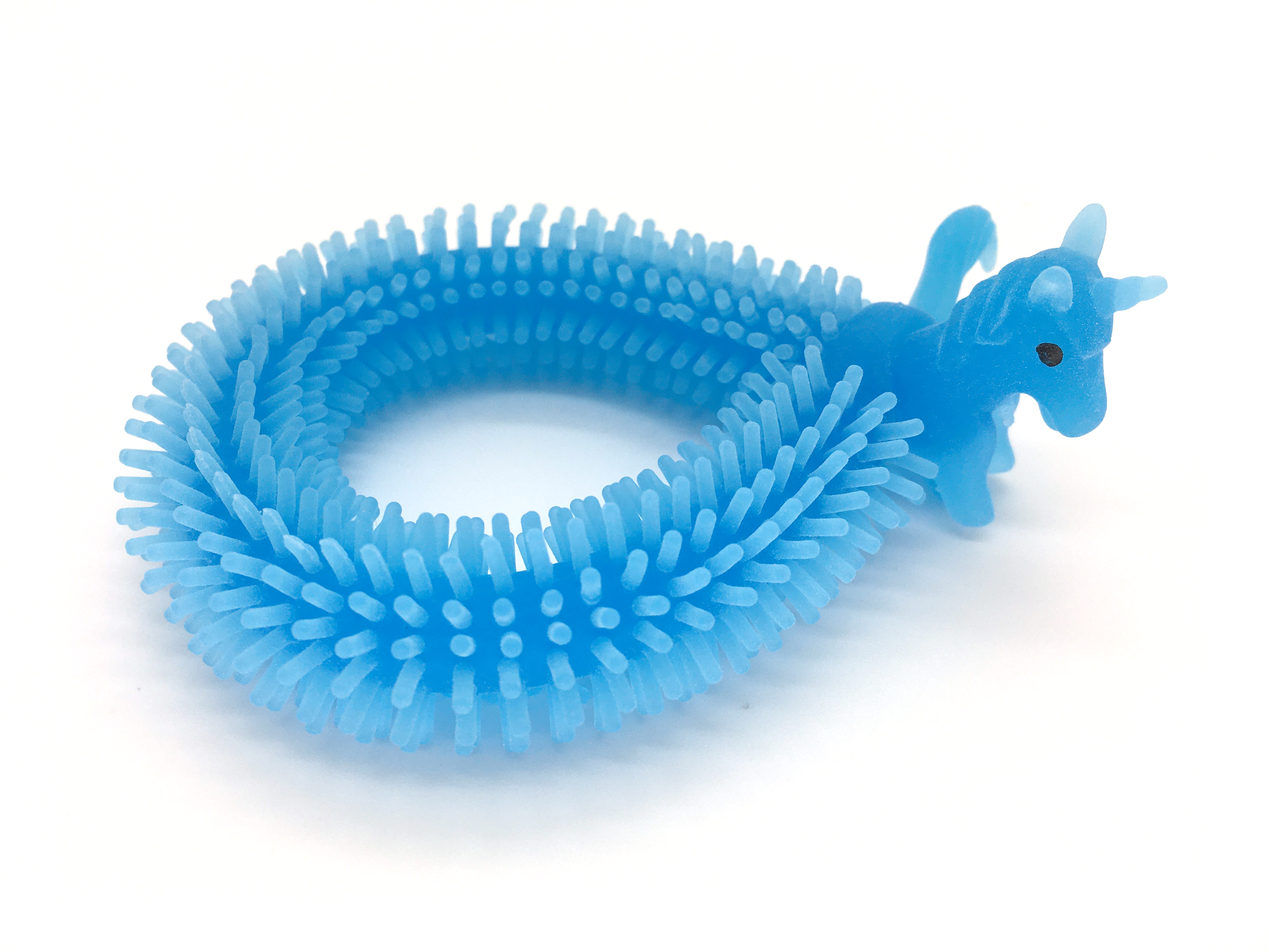 Cross-Border Hot Selling Cartoon Cute Pet Animal One-Horned Lala Bracelet TPR Vent Lamian Noodles Luminous Bracelet