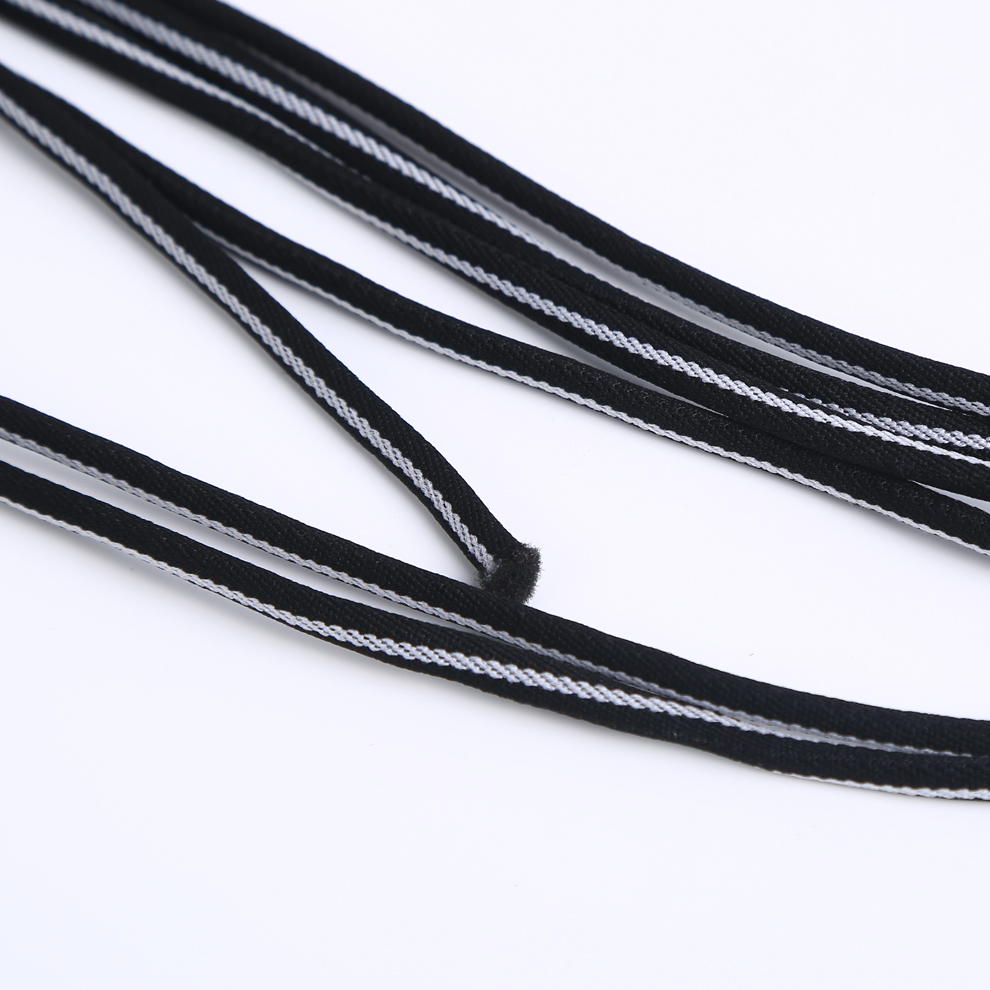Black and White Two-Tone Core Filament Handmade Beaded Wire Prayer Beads String Bracelet Necklace Thread Elastic String Headband Thread