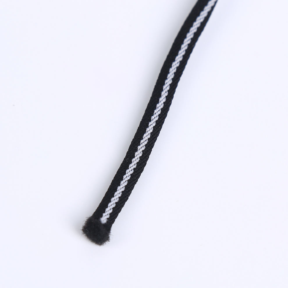 Black and White Two-Tone Core Filament Handmade Beaded Wire Prayer Beads String Bracelet Necklace Thread Elastic String Headband Thread