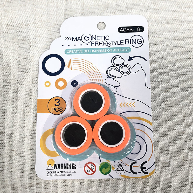 force bracelet ring rotating bracelet toy fingertip gyro decompression artifact crossborder doublespeak hot style