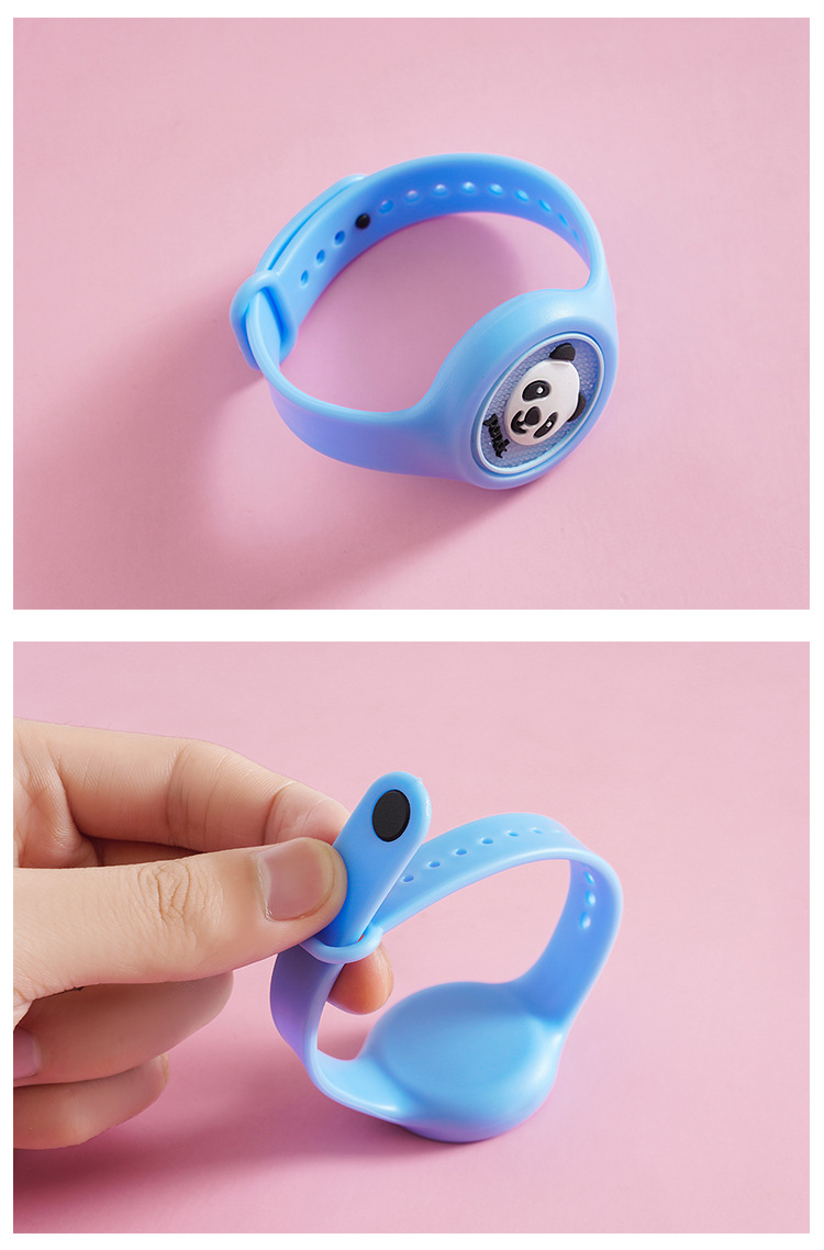 Cartoon Optical Repellent mosquito bracelet Child Flash anti-mosquito watch Summer plant mosquito bite Repellent clasp
