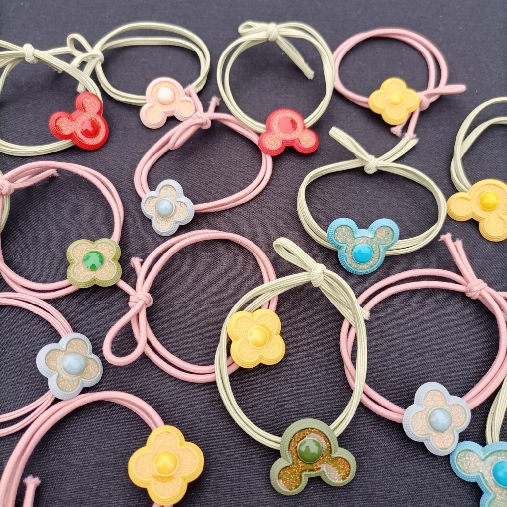 Korean Style Headband Female Online Influencer New Rubber Band Women's Hair-Binding Simple Personality Pearl Headdress Cute Hair Ring Bracelet Dual-Use Korean Style Headband Female Online Influencer New Rubber Band Women's Hair-Binding Simple Personality Pearl Headdress Cute Hair Ring Bracelet Dual-Use