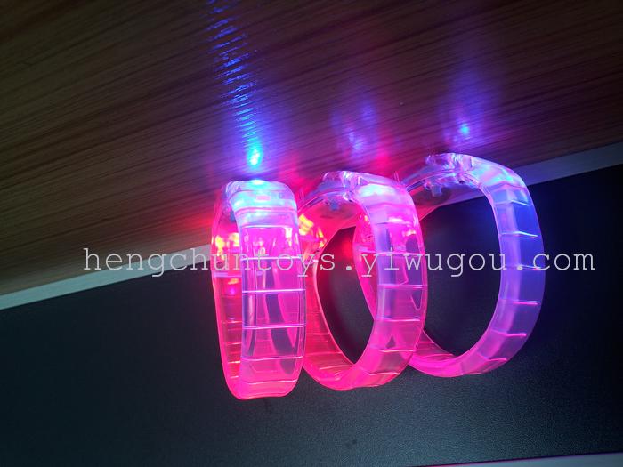 LED glow bracelet ring voice control voice-activated hands bracelets glow bracelets glow toys LED glow bracelet ring voice control voice-activated hands bracelets glow bracelets glow toys