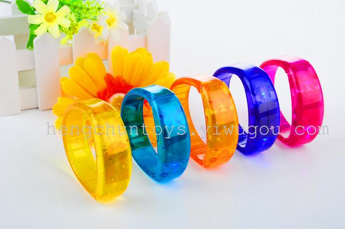 LED glow bracelet ring voice control voice-activated hands bracelets glow bracelets glow toys LED glow bracelet ring voice control voice-activated hands bracelets glow bracelets glow toys