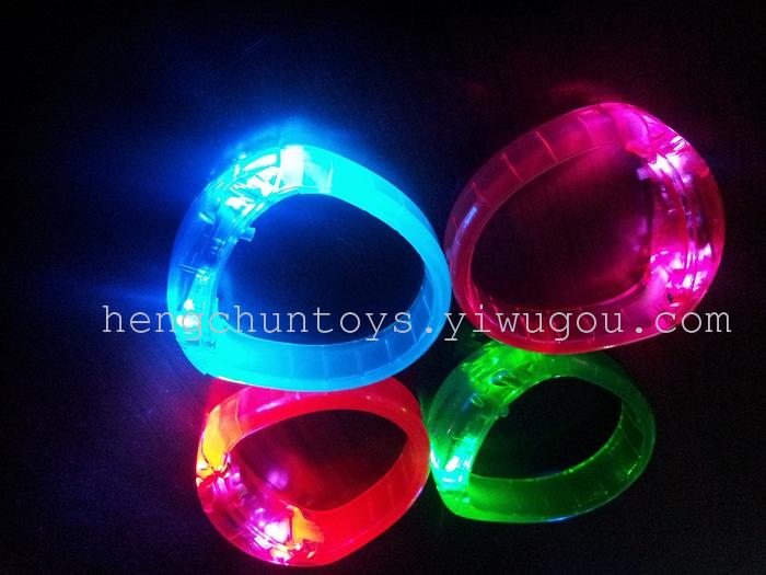LED glow bracelet ring voice control voice-activated hands bracelets glow bracelets glow toys LED glow bracelet ring voice control voice-activated hands bracelets glow bracelets glow toys