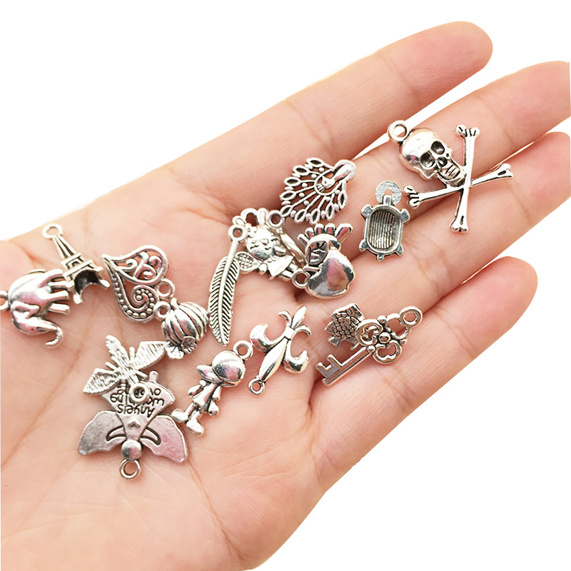 Factory Direct Sales Regular 100 Tibetan Silver Accessories Bracelet Accessory Pendant 100 Earring Set DIY Accessories Factory Direct Sales Regular 100 Tibetan Silver Accessories Bracelet Accessory Pendant 100 Earring Set DIY Accessories