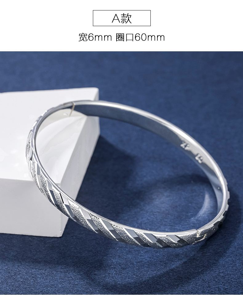 Xuping Jewelry Push-Pull Glossy Dragon and Phoenix Bracelet Female Cooperized Silver Bracelet High Sense Mother's Day Gift to Give Mom