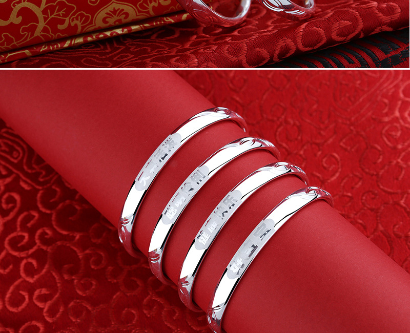 Baby Pure Silver 999 Smart Bracelet One Month Old Baby Sterling Silver Bracelet Traditional Children's Innocent and Lively Ankle Ring Baby Pure Silver 999 Smart Bracelet One Month Old Baby Sterling Silver Bracelet Traditional Children's Innocent and Lively Ankle Ring