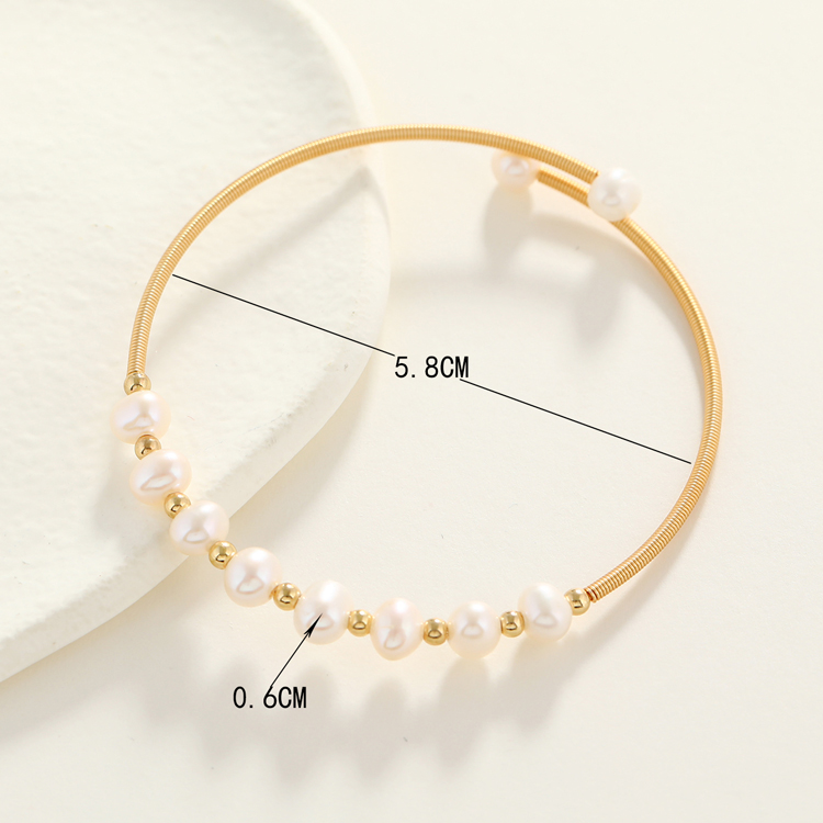 New High Quality 18K Gold Natural Freshwater Pearl Bracelet Ten plus Nine Gold round Beads New High Quality 18K Gold Natural Freshwater Pearl Bracelet Ten plus Nine Gold round Beads