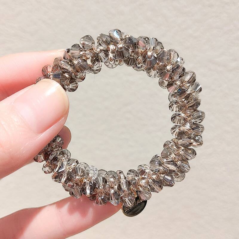 Korea East Gate Headband Simple hair Rope Crystal bracelet Rubber Band Pearl Tag Hair Ring Small Bracelet Headband Korea East Gate Headband Simple hair Rope Crystal bracelet Rubber Band Pearl Tag Hair Ring Small Bracelet Headband