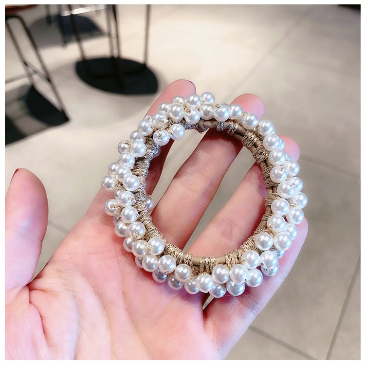 Xuan Ya Pearl Hair Band Bracelet Dual-Purpose Headband Female Online Influencer Tie Hair Accessories Dongdaemun Hair Accessory Headdress Pearl Hair Band Xuan Ya Pearl Hair Band Bracelet Dual-Purpose Headband Female Online Influencer Tie Hair Accessories Dongdaemun Hair Accessory Headdress Pearl Hair Band