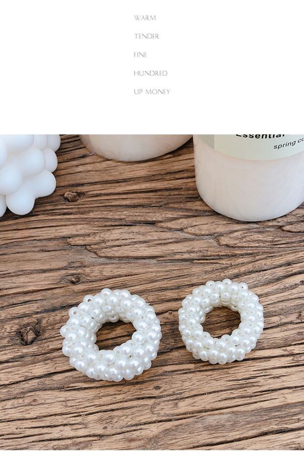 Xuan Ya Pearl Hair Band Bracelet Dual-Purpose Headband Female Online Influencer Tie Hair Accessories Dongdaemun Hair Accessory Headdress Pearl Hair Band Xuan Ya Pearl Hair Band Bracelet Dual-Purpose Headband Female Online Influencer Tie Hair Accessories Dongdaemun Hair Accessory Headdress Pearl Hair Band