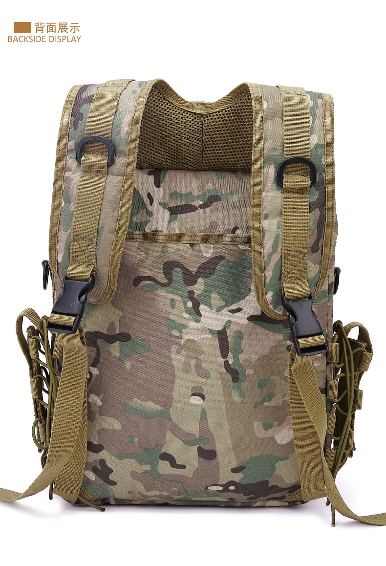 Outdoor Military Fan Tactical Camouflage Backpack Men's and Women's Multi-Functional Backpack Military Fan Shoulder Bag Computer Bag Outdoor Military Fan Tactical Camouflage Backpack Men's and Women's Multi-Functional Backpack Military Fan Shoulder Bag Computer Bag