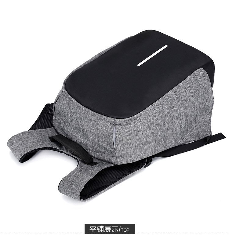 Cross-Border Backpack Men's Business Travel Anti-Theft Computer Bag 15.6-Inch Schoolbag Waterproof USB Charging Anti-Theft Backpack Cross-Border Backpack Men's Business Travel Anti-Theft Computer Bag 15.6-Inch Schoolbag Waterproof USB Charging Anti-Theft Backpack