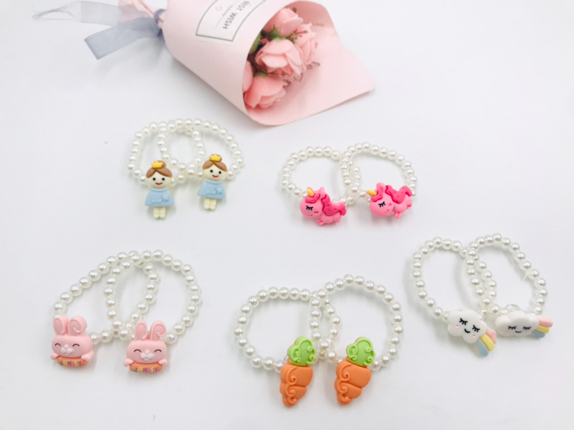 Children's Pearl Hair Band Cute Bracelet Dual-Use Baby Princess Hair Band Little Girl Headdress Flower Hair Rope Headband Children's Pearl Hair Band Cute Bracelet Dual-Use Baby Princess Hair Band Little Girl Headdress Flower Hair Rope Headband