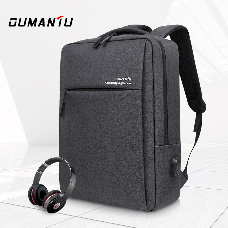 Backpack Student Schoolbag Notebook Computer Bag Backpack Male Gift One Piece Dropshipping