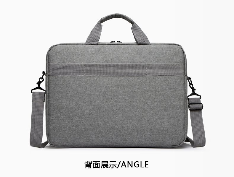Computer Hand-Carrying Shoulder Bag Briefcase Men's and Women's Business Notebook Handbag 15.6-Inch Computer Bag
