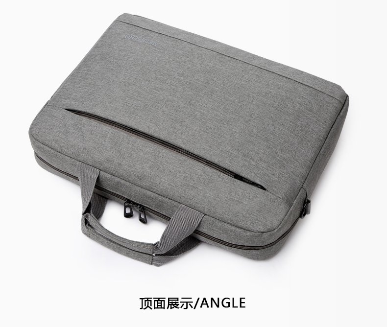 Computer Hand-Carrying Shoulder Bag Briefcase Men's and Women's Business Notebook Handbag 15.6-Inch Computer Bag