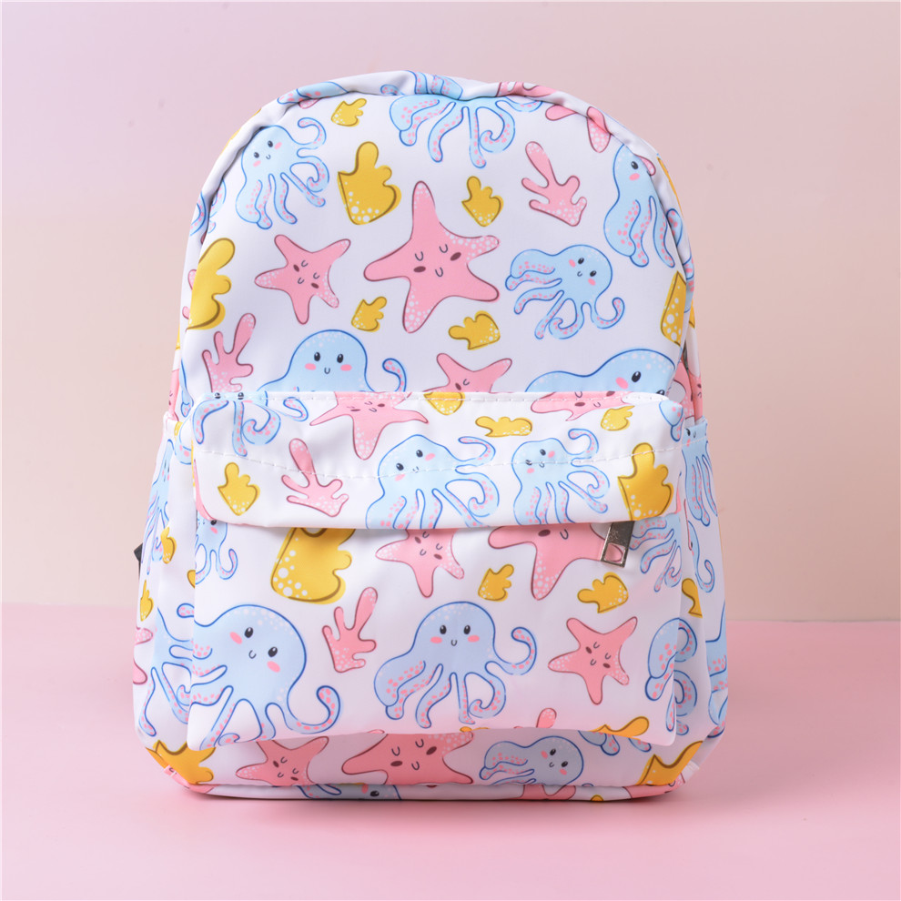 Children&#039;s Backpack Fashion Casual Unicorn Printed Backpack Large Capacity Computer Bag Student Schoolbag