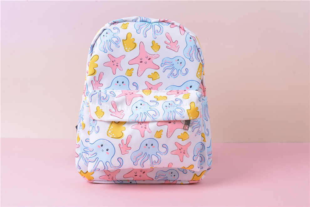 Children's Backpack Fashion Casual Unicorn Printed Backpack Large Capacity Computer Bag Student Schoolbag