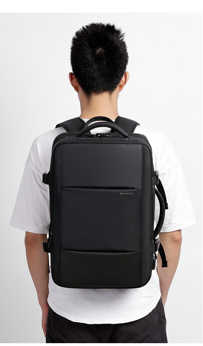 Bange New Cross-Border Business Backpack Men's Travel Bag Waterproof Backpack Large Capacity Scalable Computer Backpack Bange New Cross-Border Business Backpack Men's Travel Bag Waterproof Backpack Large Capacity Scalable Computer Backpack