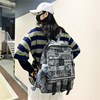 Computer Backpack Men's Large Capacity New Oxford Cloth Leisure Harajuku Style High School Student Bag Wholesale Backpack Men