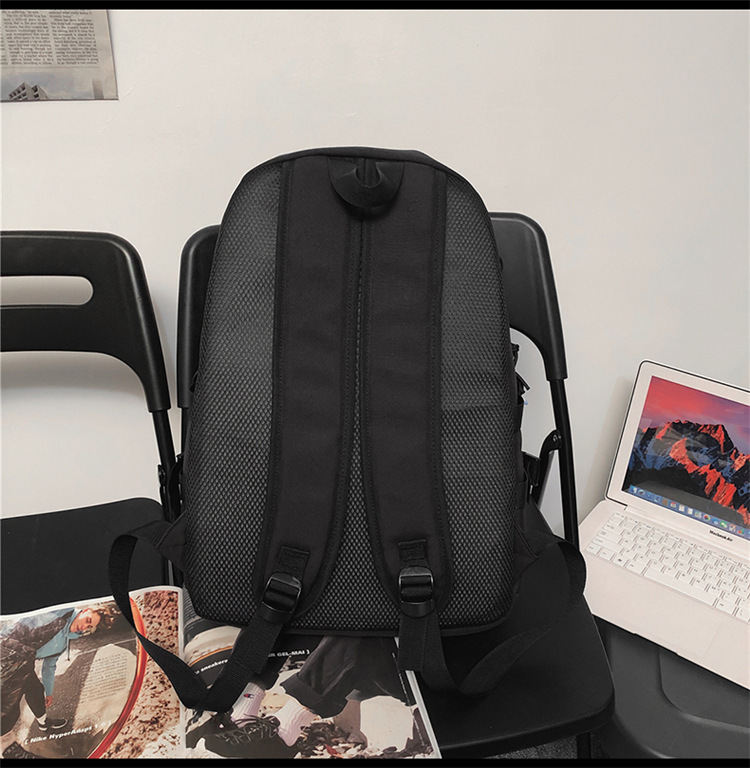 Computer Backpack Men's Large Capacity New Oxford Cloth Leisure Harajuku Style High School Student Bag Wholesale Backpack Men