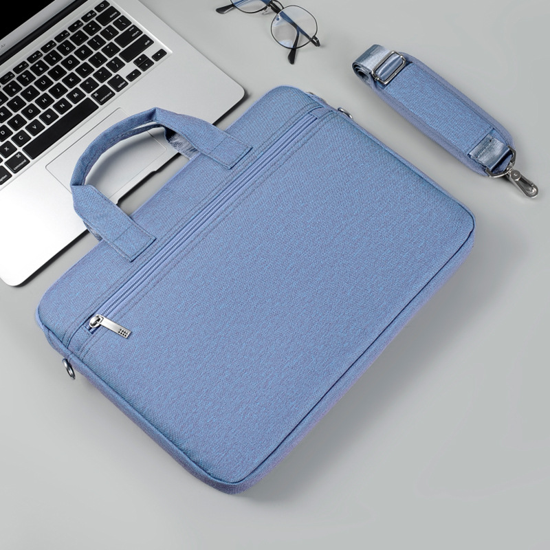 New Business Computer Bag Portable 14/15.6-Inch Briefcase Waterproof Anti-Seismic Large Capacity Notebook Bag Wholesale