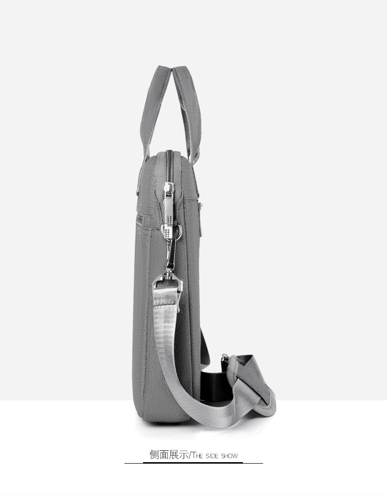 New Business Computer Bag Portable 14/15.6-Inch Briefcase Waterproof Anti-Seismic Large Capacity Notebook Bag Wholesale