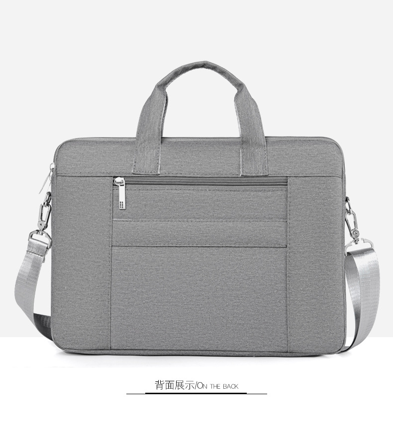 New Business Computer Bag Portable 14/15.6-Inch Briefcase Waterproof Anti-Seismic Large Capacity Notebook Bag Wholesale