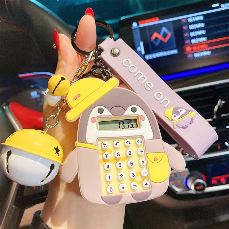 Internet Celebrity Educational Toys Maze Calculator Keychain Doll Mini Computer Pendant School Bag Bag Charm Tide