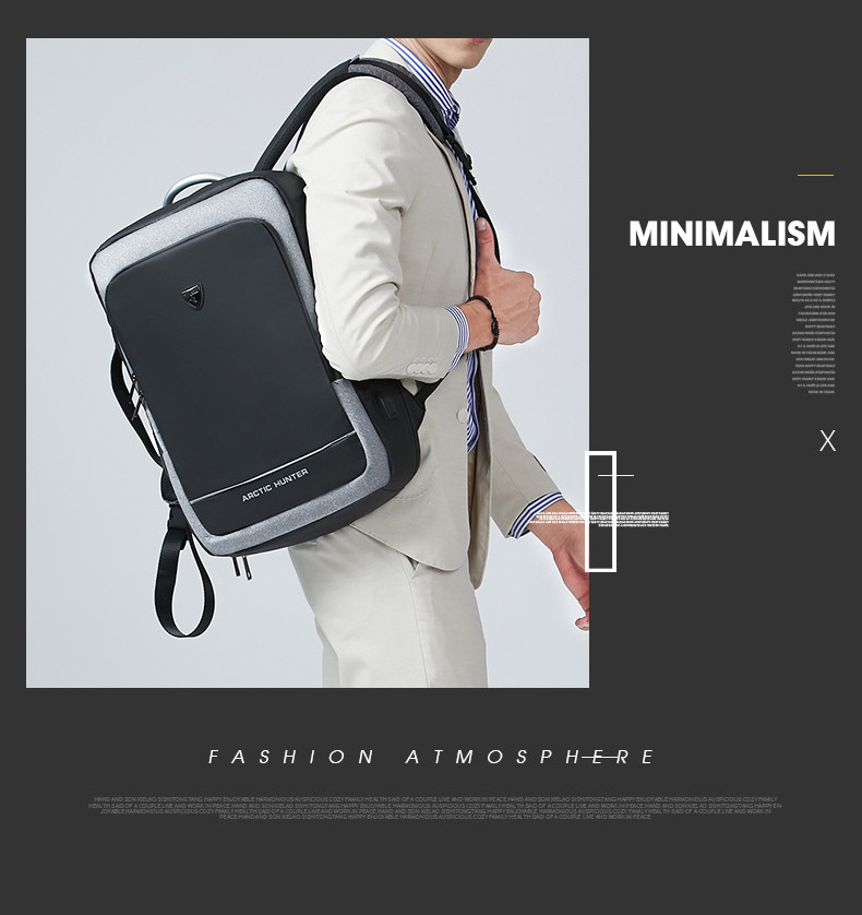 19 New Large Capacity Men's Backpack Oxford Cloth WearResistant Computer Bag Outdoor Travel Backpack Generation