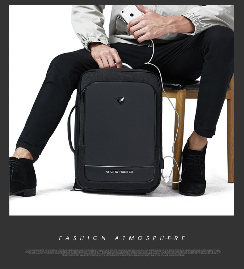 19 New Large Capacity Men's Backpack Oxford Cloth WearResistant Computer Bag Outdoor Travel Backpack Generation