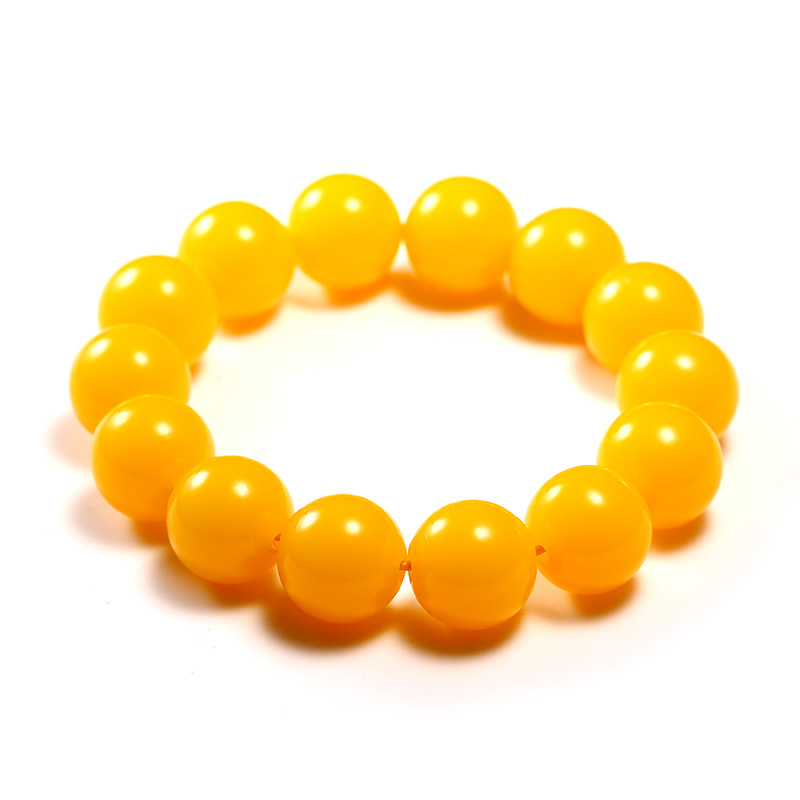 Imitation of the natural, new and old idea for bracelet chicken oil yellow bead chain men and women 's stall hot sell bracelet wholesale