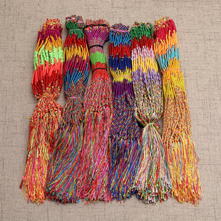 Hand-Woven Colorful Rope Bracelet Dragon Boat Festival Color Bell Colorful Rope Hanging Pig Small Yellow Duck Bracelet Ankle Chain