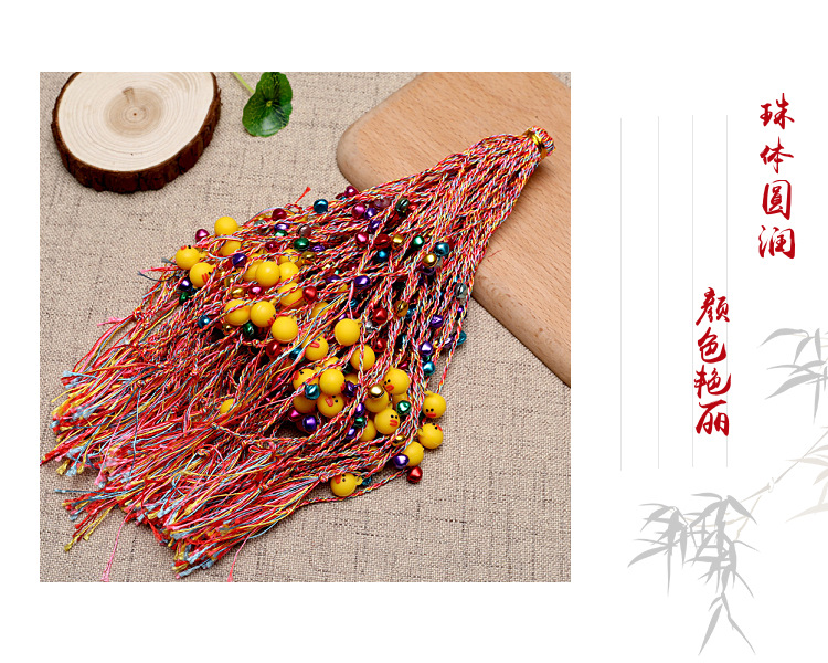 Hand-Woven Colorful Rope Bracelet Dragon Boat Festival Color Bell Colorful Rope Hanging Pig Small Yellow Duck Bracelet Ankle Chain