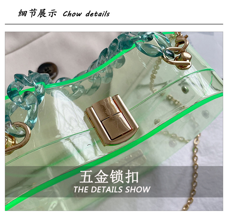 Internet Celebrity Transparent Cell Phone Wallet 2021 Summer Little Fresh Young Girl Personalized Creative Chain Portable Crossbody Gel Bag Tide Internet Celebrity Transparent Cell Phone Wallet 2021 Summer Little Fresh Young Girl Personalized Creative Chain Portable Crossbody Gel Bag Tide