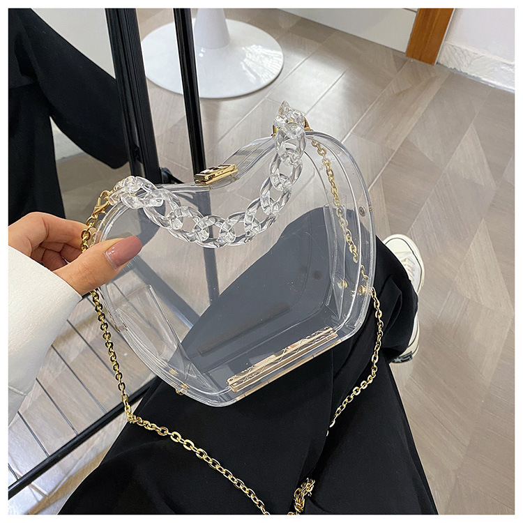 Internet Celebrity Transparent Cell Phone Wallet 2021 Summer Little Fresh Young Girl Personalized Creative Chain Portable Crossbody Gel Bag Tide Internet Celebrity Transparent Cell Phone Wallet 2021 Summer Little Fresh Young Girl Personalized Creative Chain Portable Crossbody Gel Bag Tide
