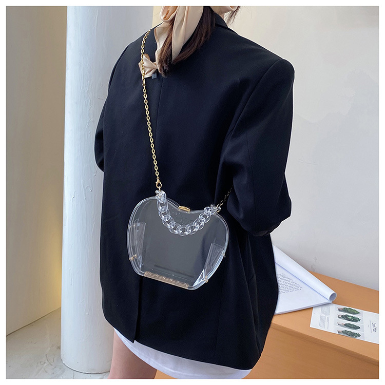 Internet Celebrity Transparent Cell Phone Wallet 2021 Summer Little Fresh Young Girl Personalized Creative Chain Portable Crossbody Gel Bag Tide Internet Celebrity Transparent Cell Phone Wallet 2021 Summer Little Fresh Young Girl Personalized Creative Chain Portable Crossbody Gel Bag Tide