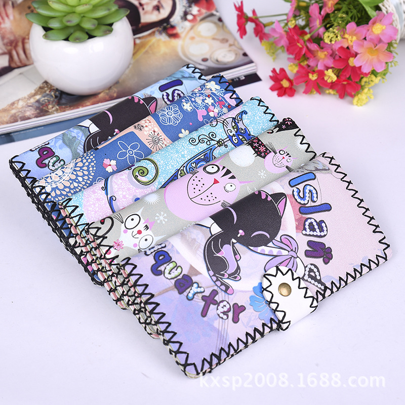  upgraded version of hand - made wallet lady leather cabinet wallet ethnic style hand - made wallet can be customized bag 