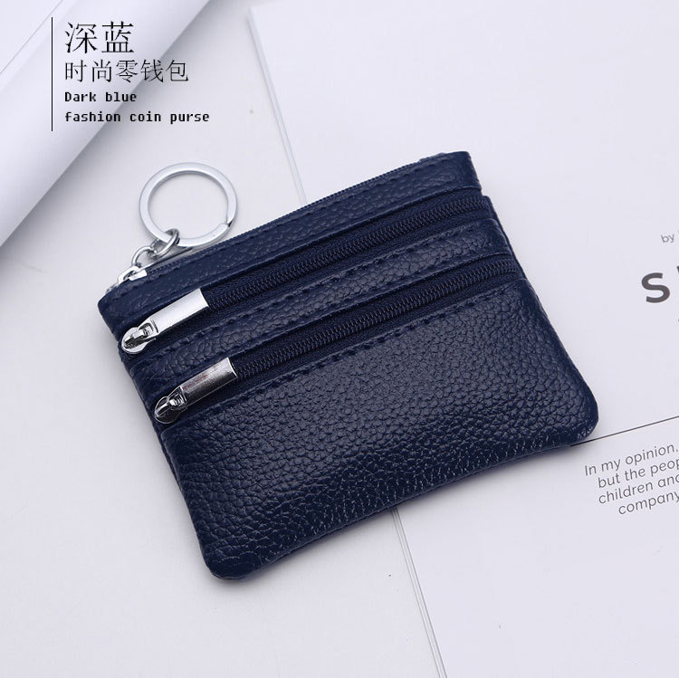 Genuine Leather MultiFunction Women's Coin Purse Key Case Business Gift Bus Wallet Style