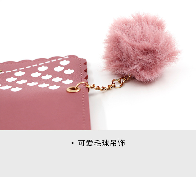 Factory Direct Supply Korean Simple and Sweet Women's Long Wallet Fashion Wallet Coin Purse Clutch Women's Long Wallet