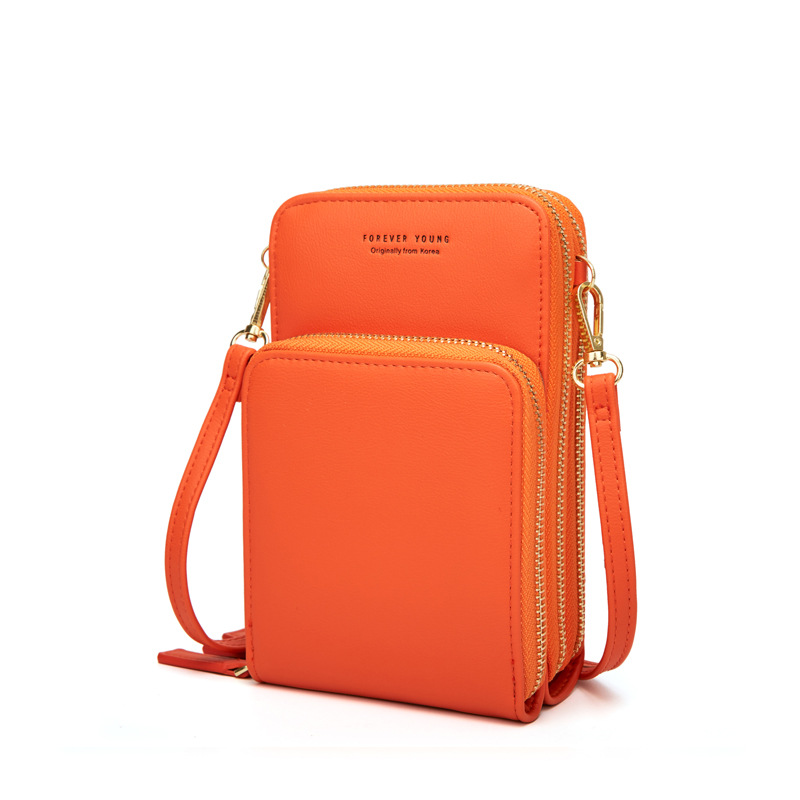 Bag Korean Fashion Large Capacity OvertheShoulder Bag Solid Color MultiFunction Phone Bag Female Messenger Wallet 2020 Bag Korean Fashion Large Capacity OvertheShoulder Bag Solid Color MultiFunction Phone Bag Female Messenger Wallet 2020