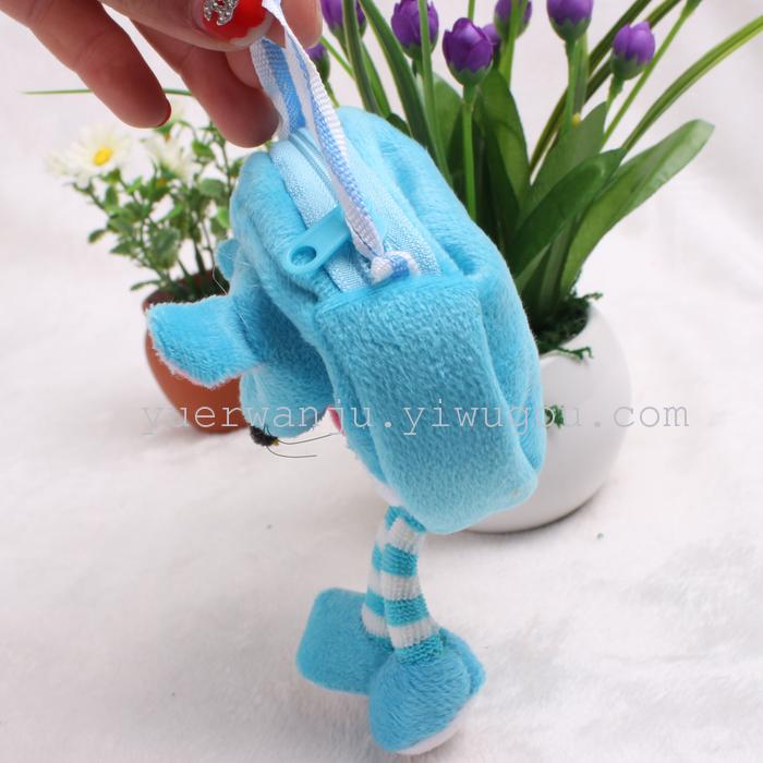 Animal frog hanging foot small shoulder bag export products factory direct leather coin wallet Animal frog hanging foot small shoulder bag export products factory direct leather coin wallet