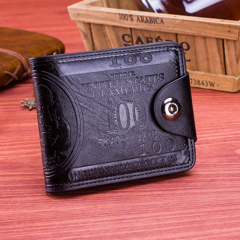 Manufacturer's direct supply to foreign trade wholesale men's dollar wallet personality creative magnetic Manufacturer's direct supply to foreign trade wholesale men's dollar wallet personality creative magnetic